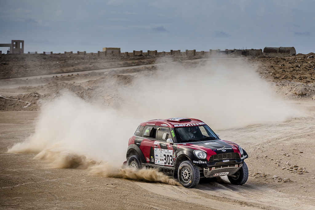Van Loon moet wennen aan andere auto in Egypte