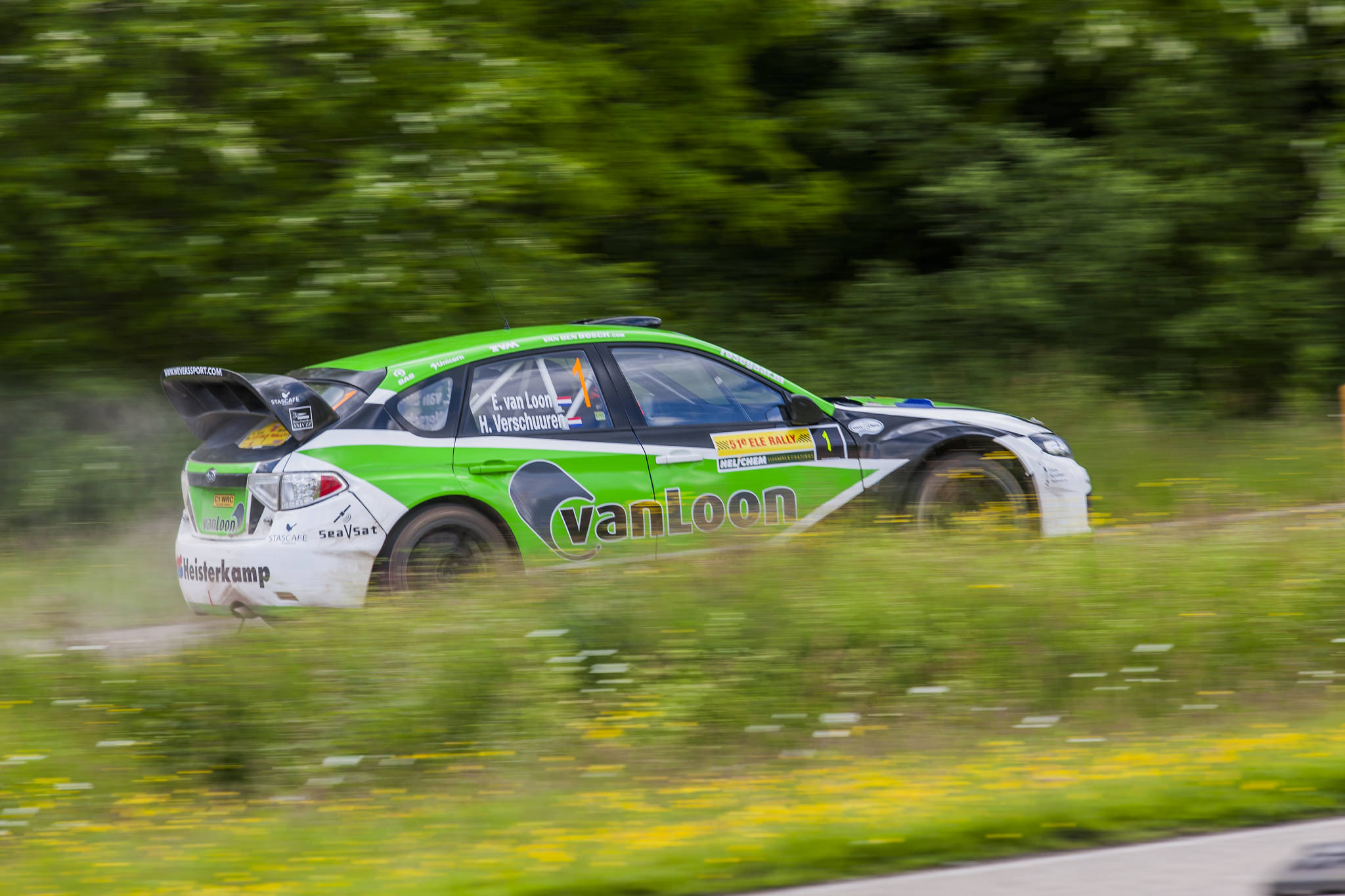Van Loon gaat voor overwinning in 52e ELE Rally