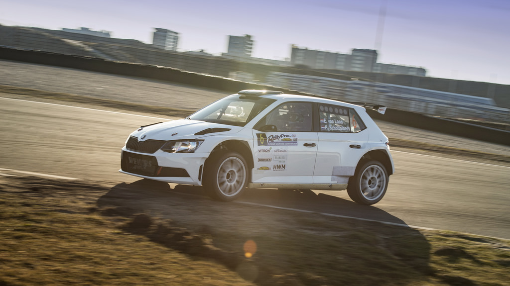 Van Loon enthousiast na eerste test met Fabia R5