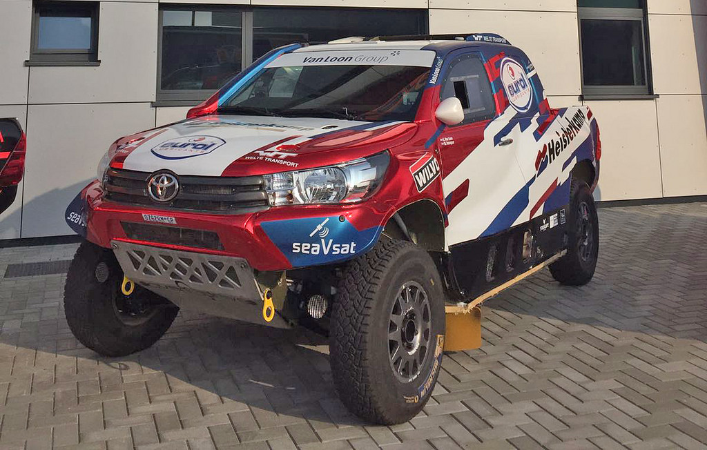 Testwerk voor Van Loon Racing in Marokko