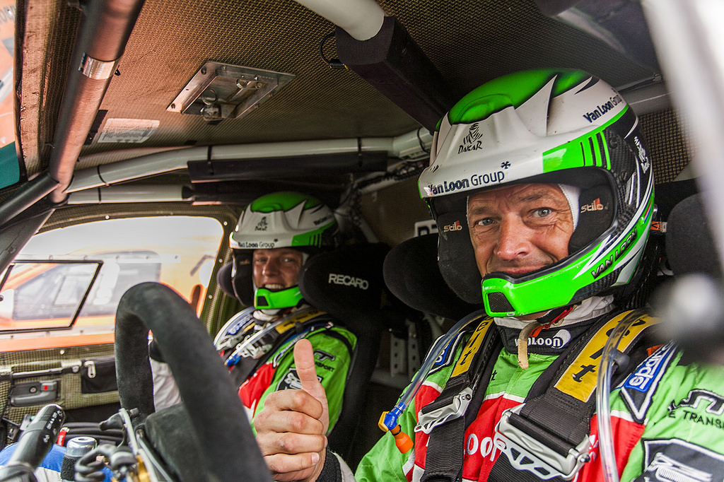 De OiLibya Rallye kan beginnen voor Van Loon