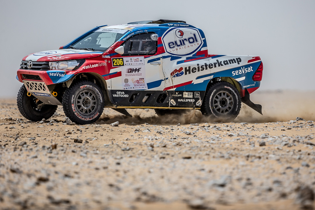 Van Loon blij dat hij aan de finish is in Qatar