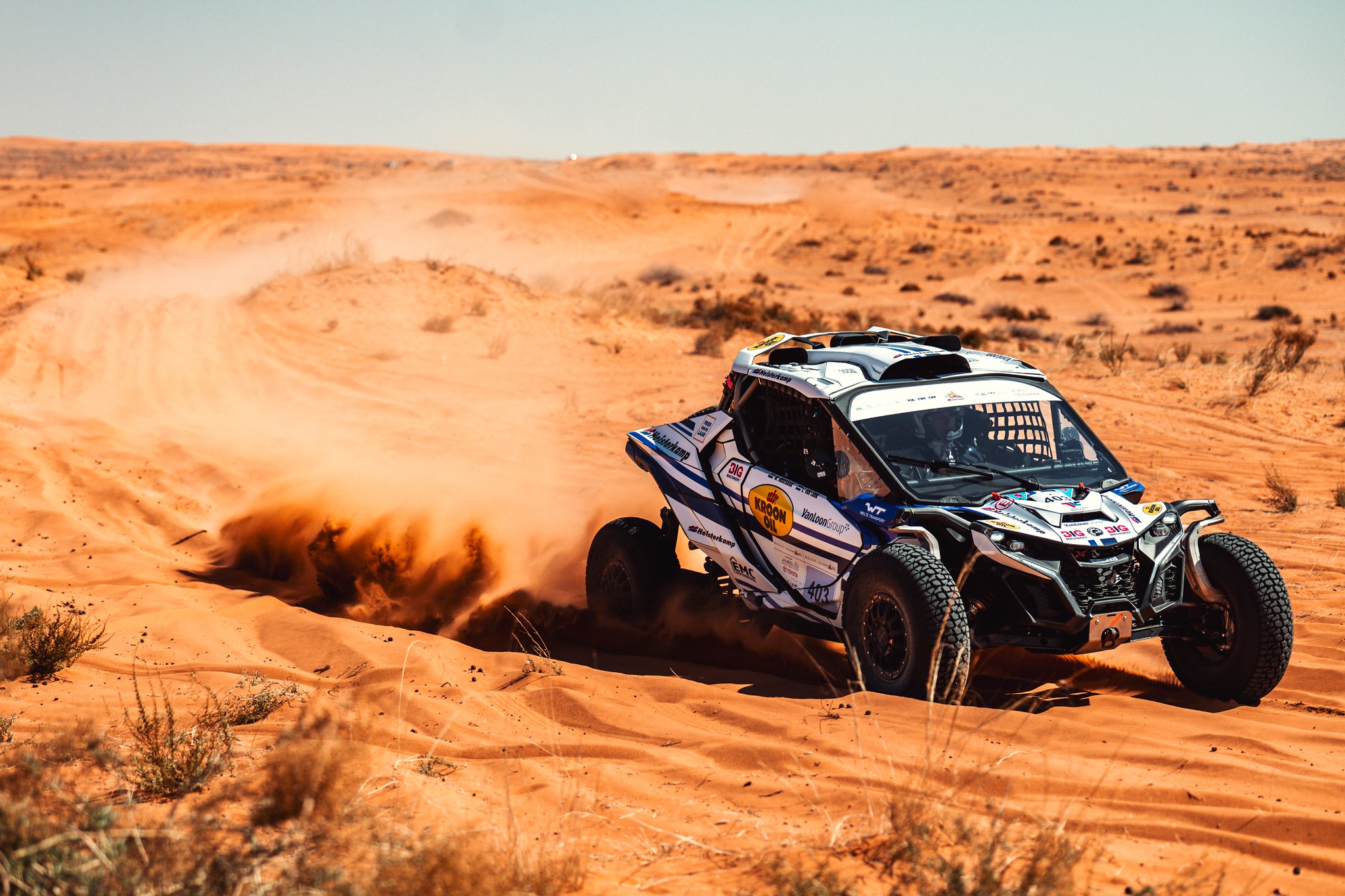 Van Loon leider FIA World Cup na foutloze rally in Saoedi-Arabië