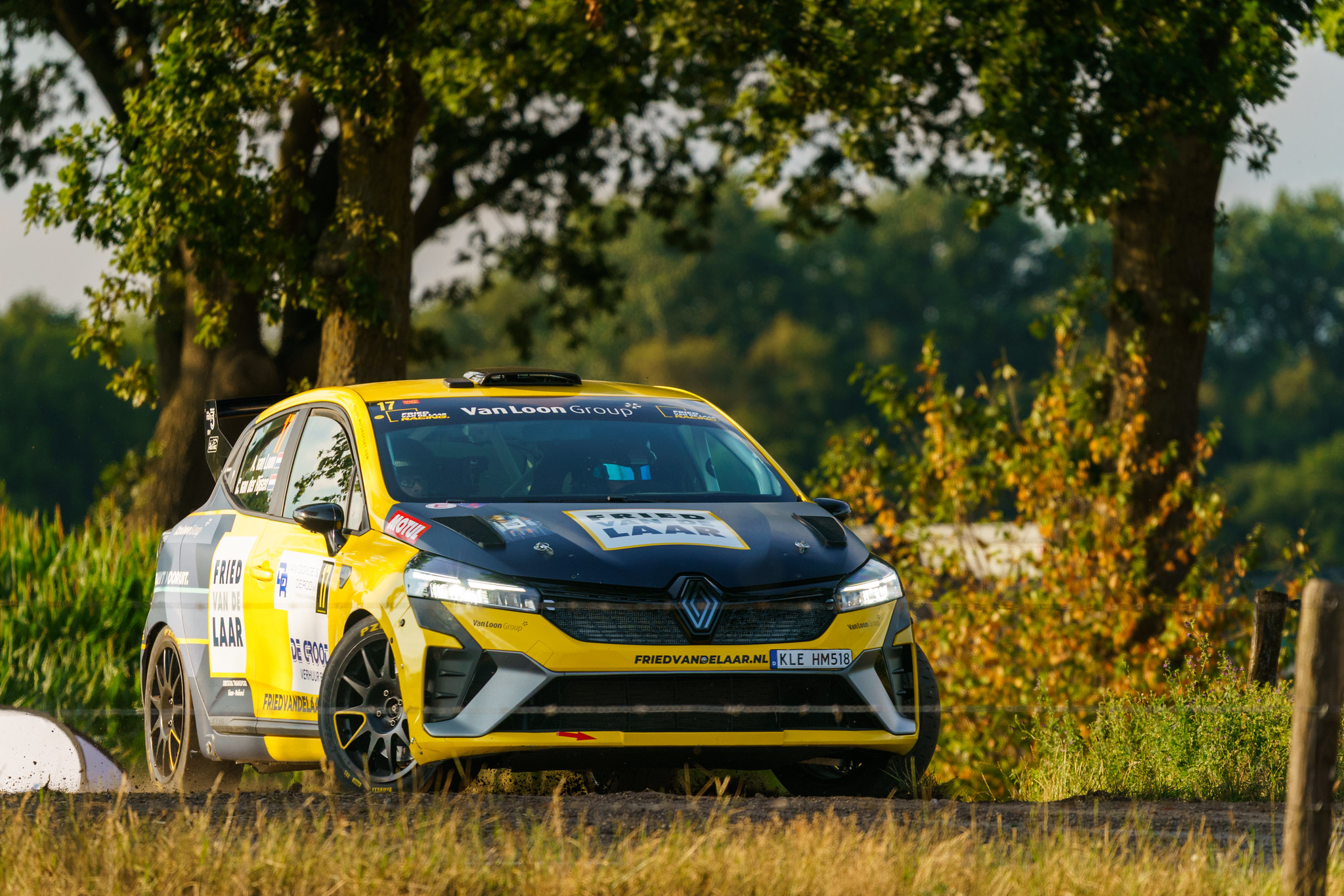 Sterke vierde plaats voor Anja van Loon in GTC Rally, technische problemen bij Erik