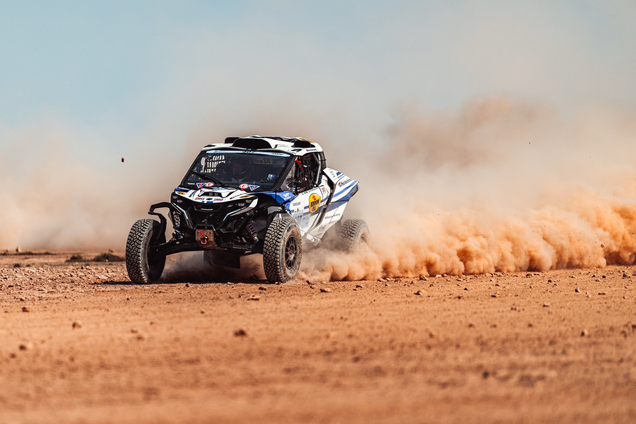 Pech gooit roet in het eten voor Erik en Anja van Loon in Qatar