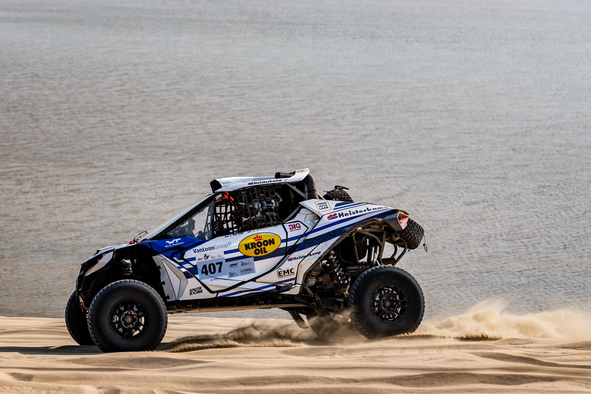 Erik en Anja van Loon finishen ondanks problemen in Qatar