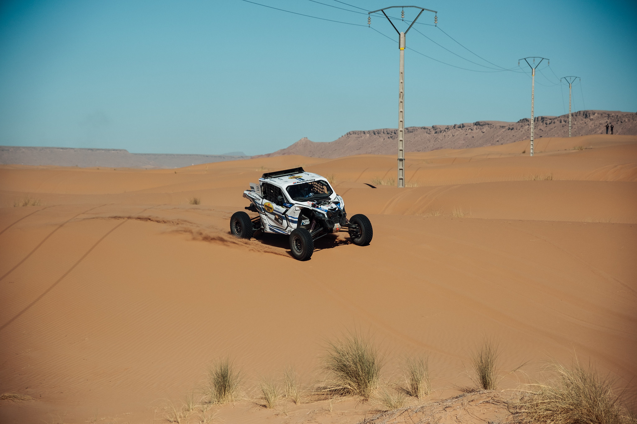 Erik van Loon ruim aan de leiding na drie etappes in Marokko
