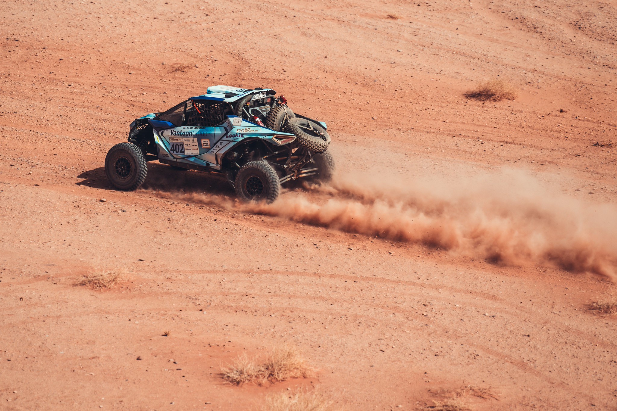 Van Loon herstelt zich op laatste dag in Jordanië met dagzege